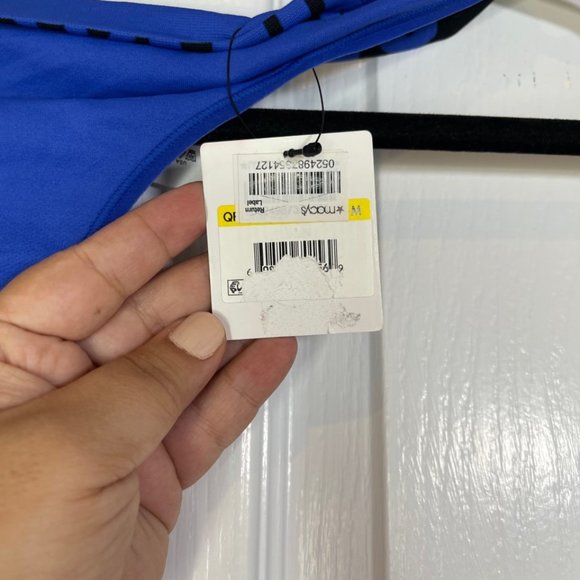 Calvin Klein Seamless Logo Demi Bra & Thong Underwear 36D/Medium Set - Picture 13 of 14